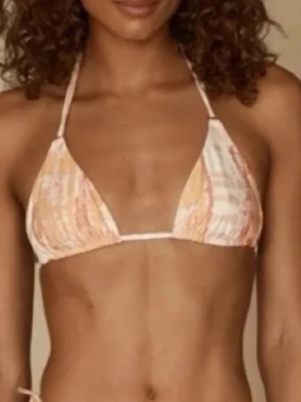 Monday Swimwear Hanalei Sunset Tie Dye Bikini Top VV